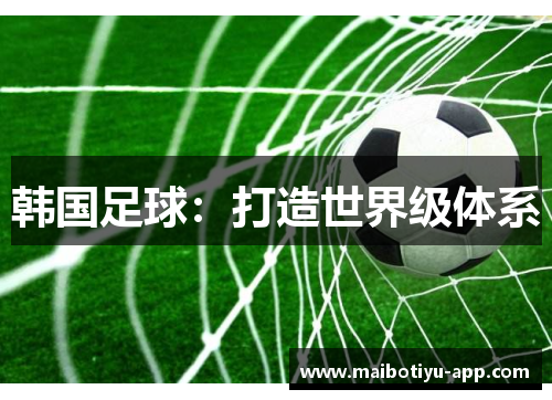 韩国足球：打造世界级体系